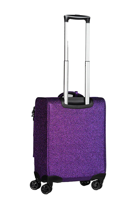 Amethyst Dream Luggage with White Zipper - Image 5