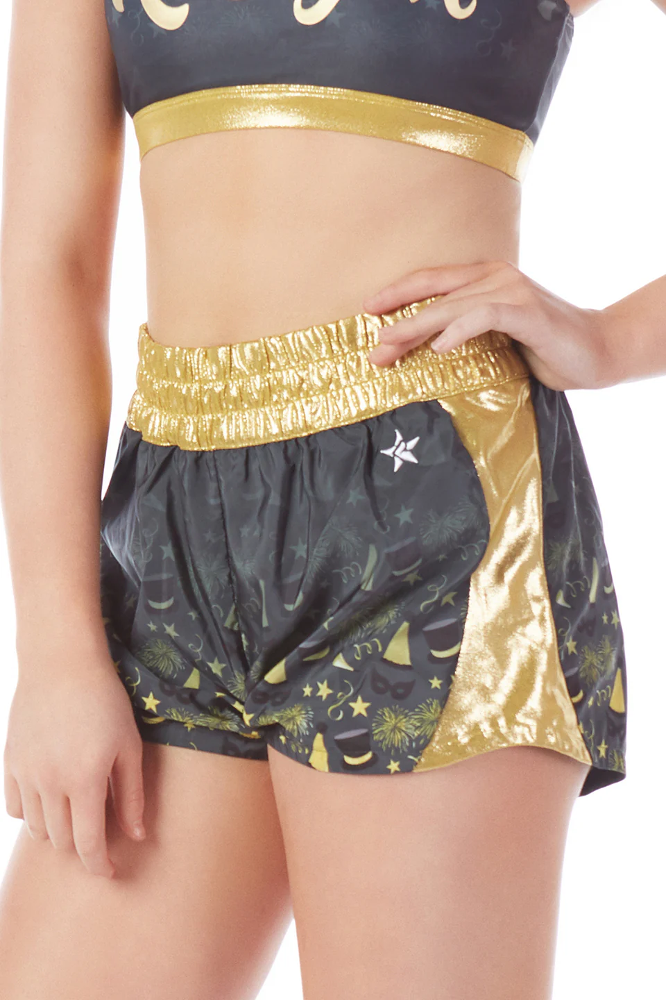 Athletic Short in Golden Glow