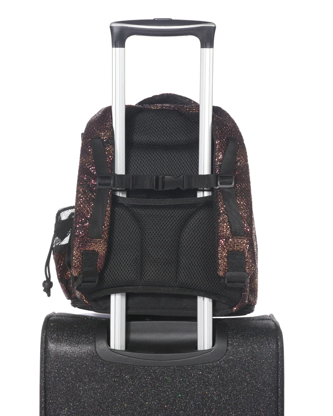 Bronze Viper Snakeskin Rebel Baby Dream Bag with Black Zipper - Image 7