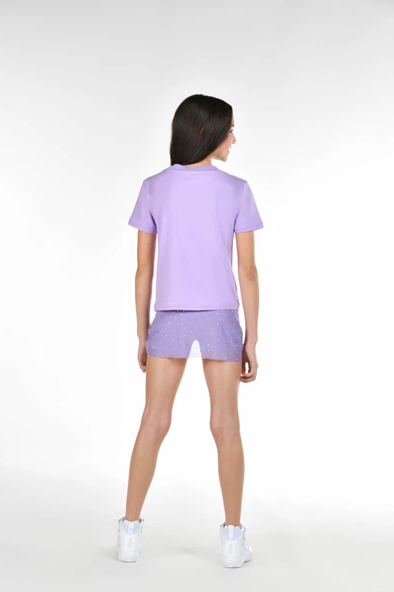 Crystal Couture Glimmerfly T-Shirt in Lavender - Image 2