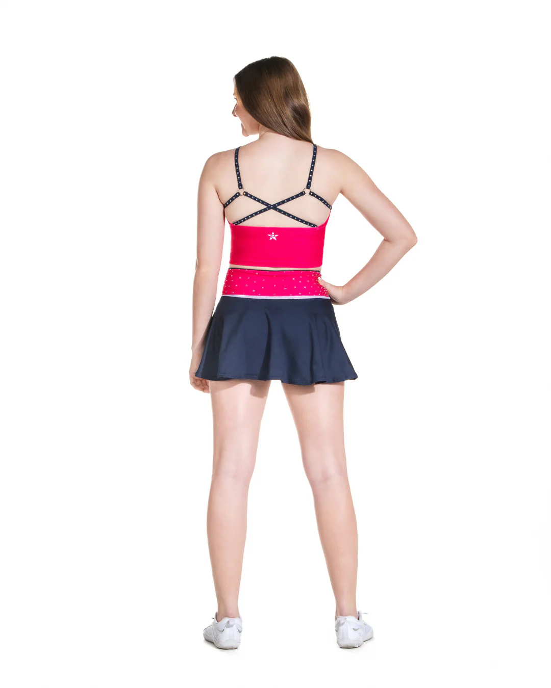 DCC Longline Gilmore Sports Bra in Pink - Image 3