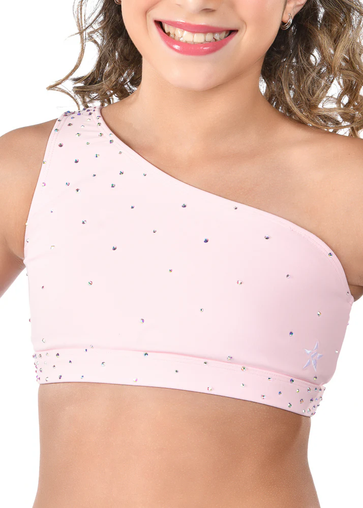 Elsa Sports Bra in Powder Pink