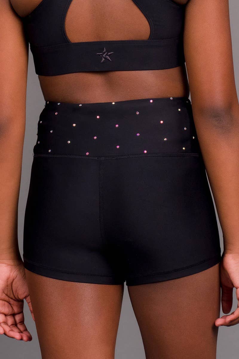 Legendary Compression Short in Black Crystal - Image 3