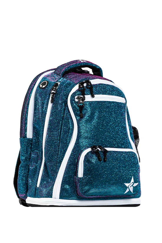 Midnight Mermaid Rebel Baby Dream Bag with White Zipper - Image 4