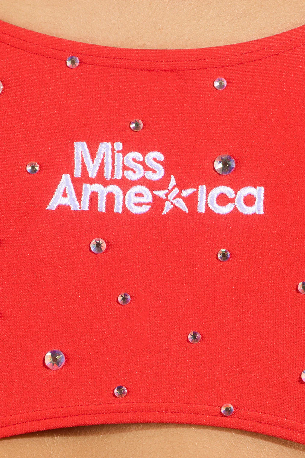 Miss America Longline Sports Bra with SuperNova - Image 3