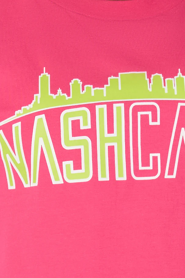 Nash Camp Cropped Tee in Watermelon  - SPECIAL ORDER - Image 3