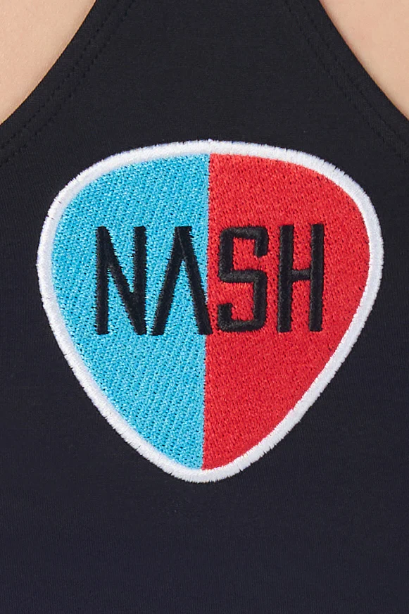 Nash Camp Longline Sports Bra in Black - SPECIAL ORDER - Image 3