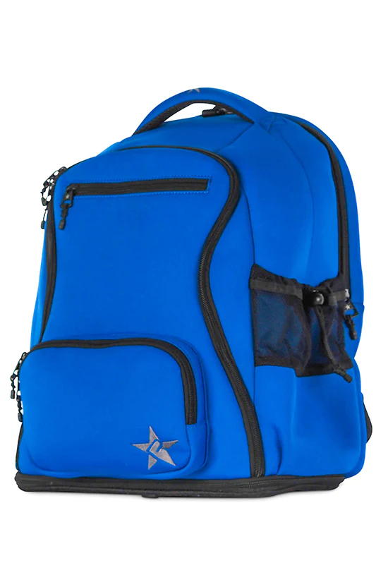 Neoprene in Royal Blue Rebel Dream Bag Plus with Black Zipper - Image 4