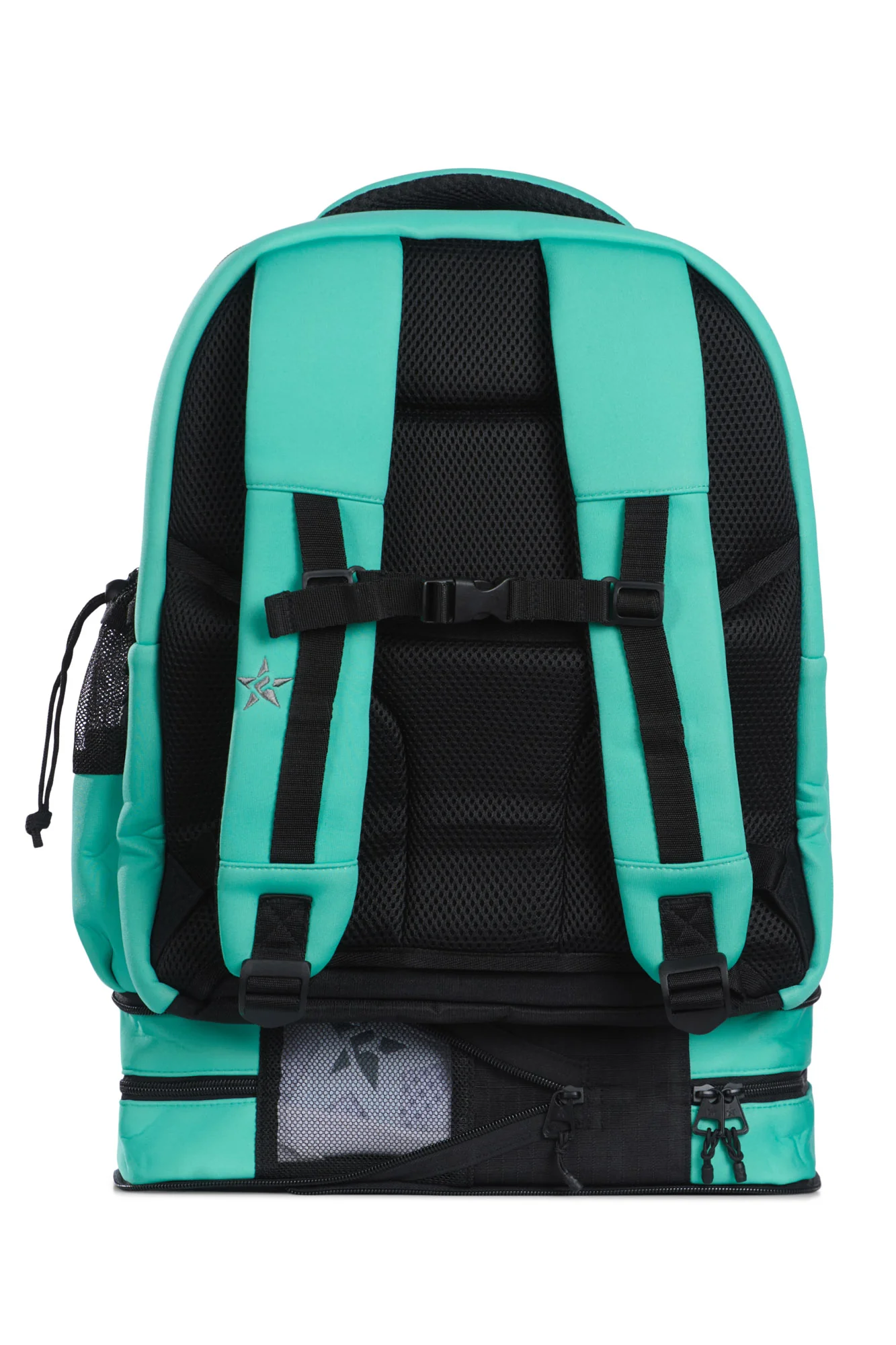 Neoprene in Teal Rebel Dream Bag Plus with Black Zipper - Image 6