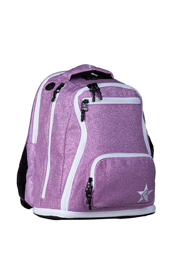 Lavender Rebel Baby Dream Bag with White Zipper - Image 4