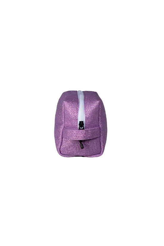 Lavender Rebel Makeup Bag with White Zipper - Image 6