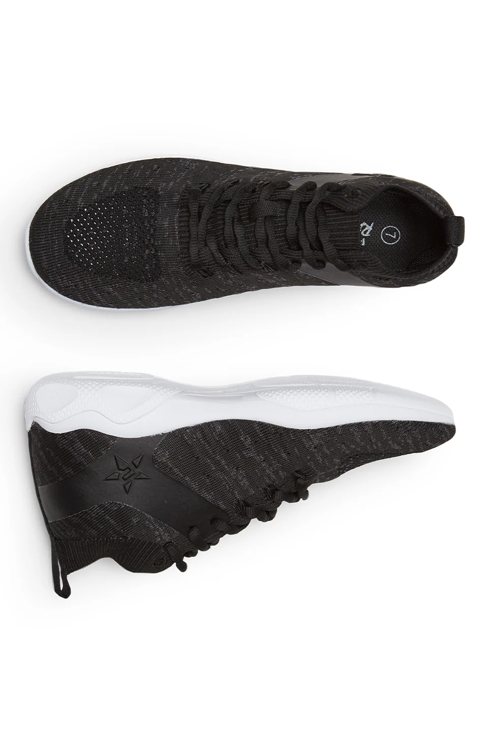 Rebel Revolution Rewind Shoe in Blackout with White Outsole - Image 2