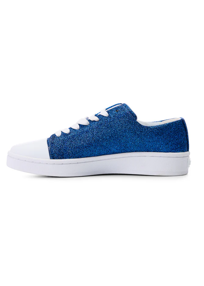 Rebel Starstruck Shoe in Royal Blue Sparkle - Image 4