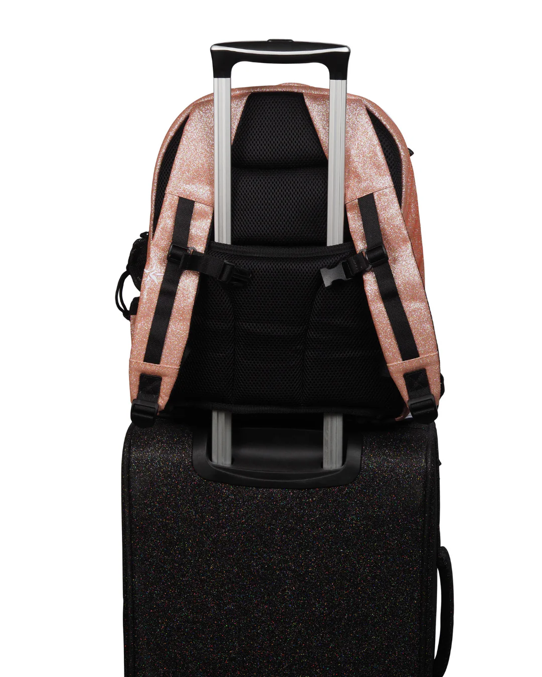Rose Gold Rebel Dream Bag Plus with White Zipper - Image 7