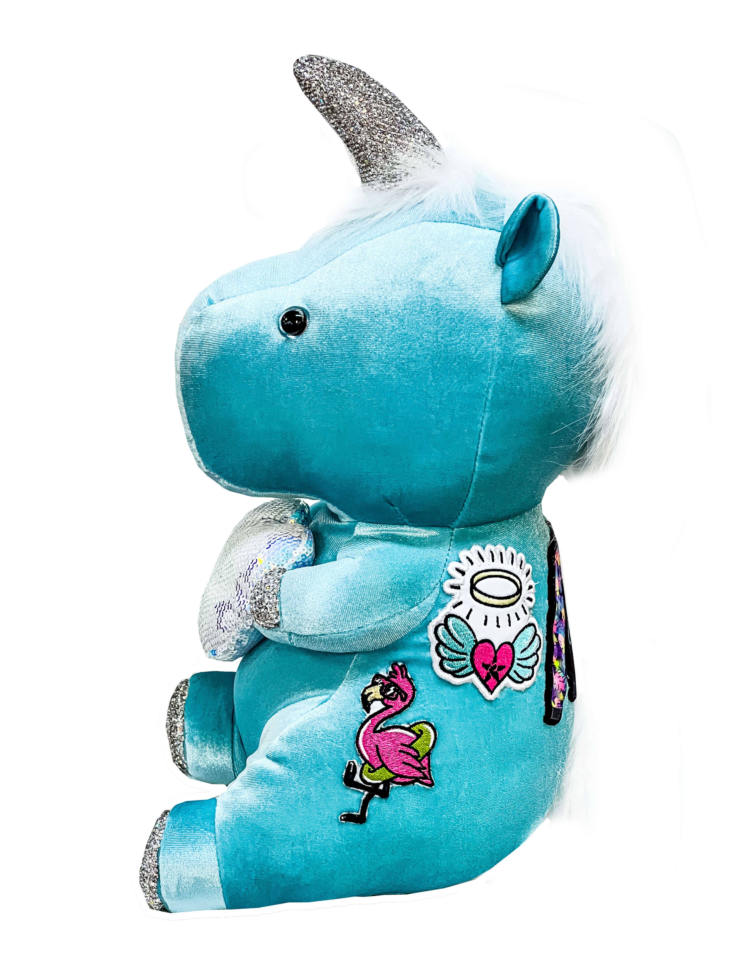 Special Edition Rebel Patch Unicorn in Turquoise - Image 12