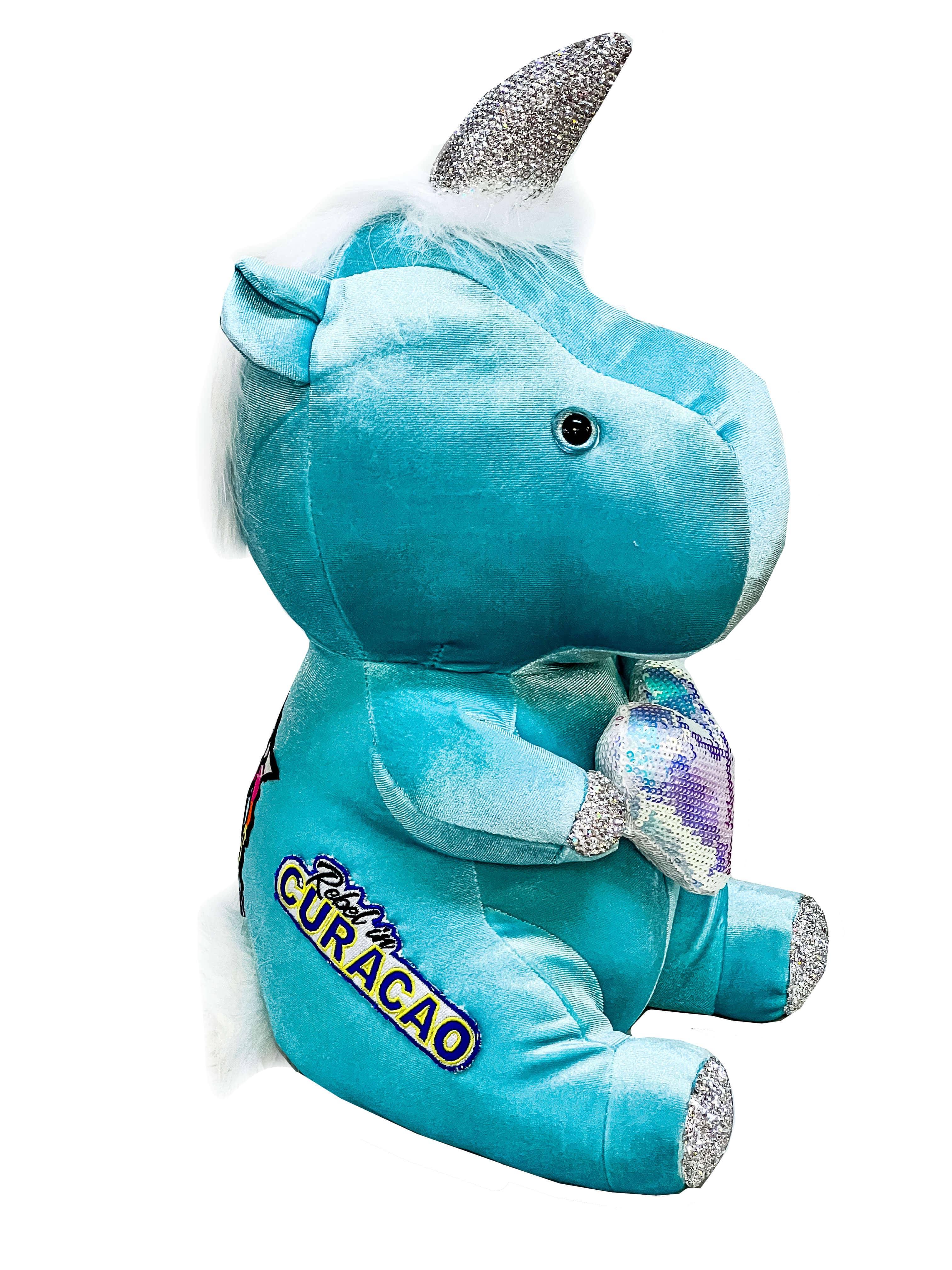 Special Edition Rebel Patch Unicorn in Turquoise - Image 13