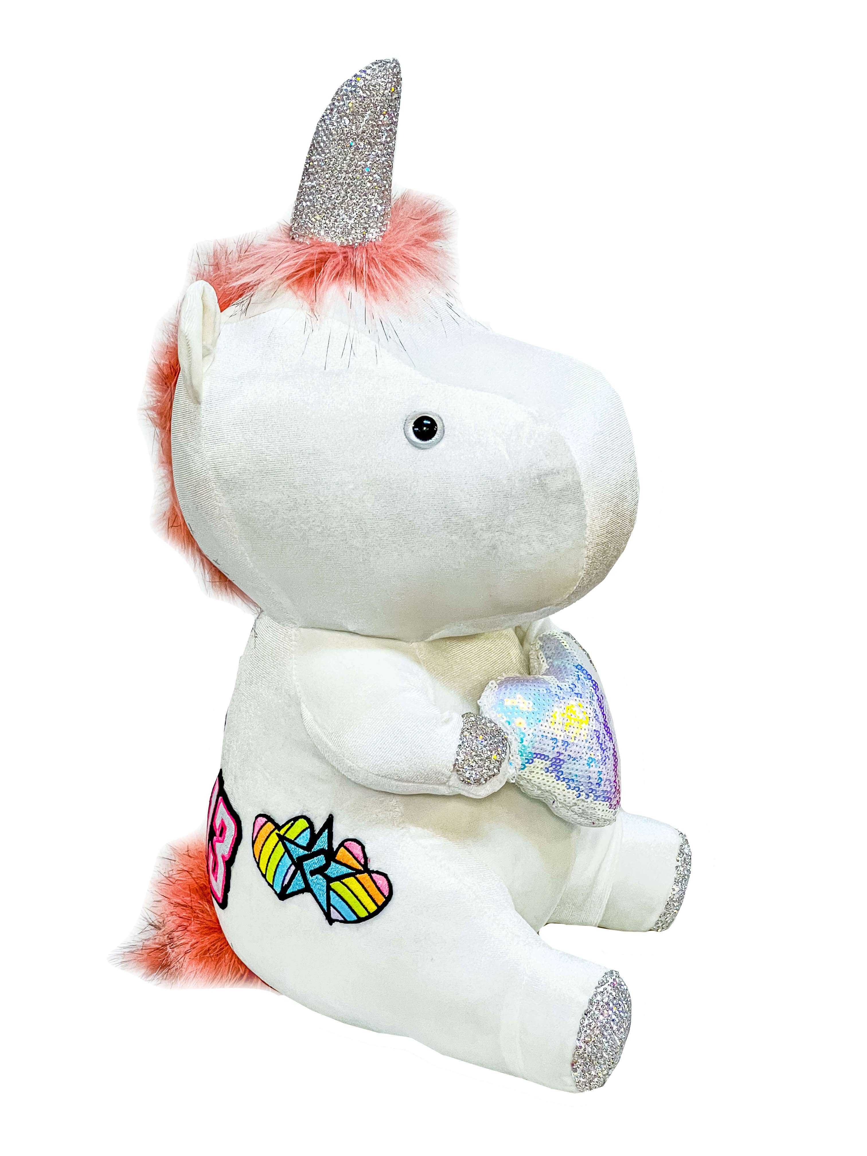 Special Edition Rebel Patch Unicorn in White - Image 8