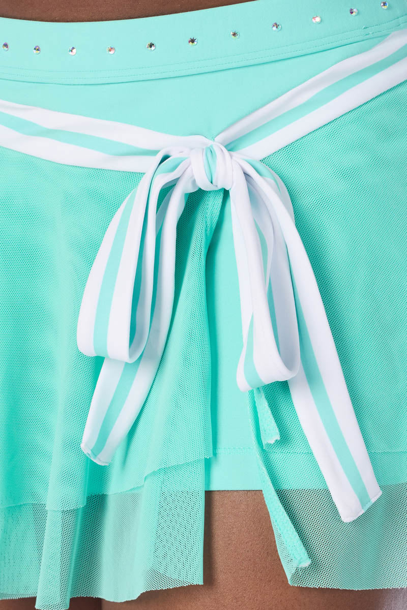 Whim Skirt in Light Aqua - Image 3